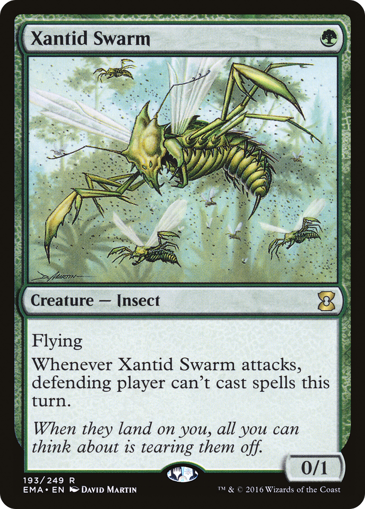 Xantid Swarm (EMA-193) - Eternal Masters - Premium MTG Single from Wizards of the Coast - Just $0.74! Shop now at Game Crave Tournament Store