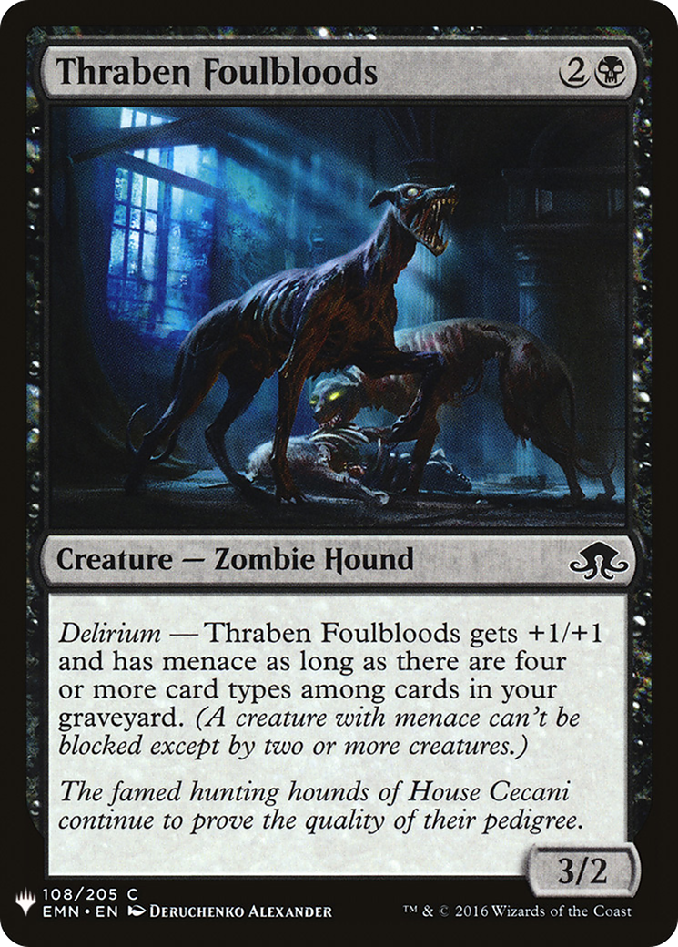 Thraben Foulbloods (MB1-793) - Mystery Booster - Premium MTG Single from Wizards of the Coast - Just $0.25! Shop now at Game Crave Tournament Store