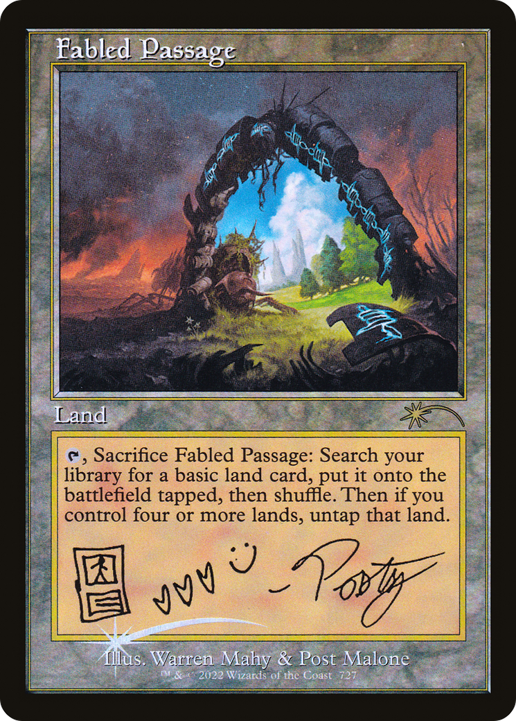 Fabled Passage (SLD-727) - Secret Lair Drop Foil - Premium MTG Single from Wizards of the Coast - Just $7.16! Shop now at Game Crave Tournament Store