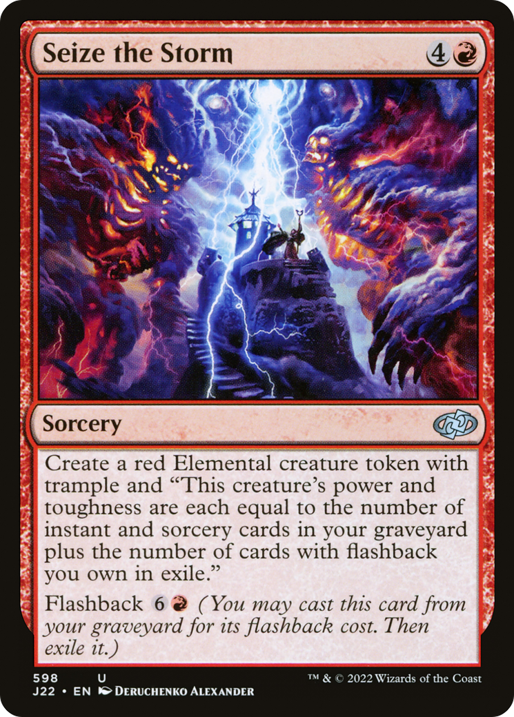 Seize the Storm (J22-598) - Jumpstart 2022 - Premium MTG Single from Wizards of the Coast - Just $0.08! Shop now at Game Crave Tournament Store