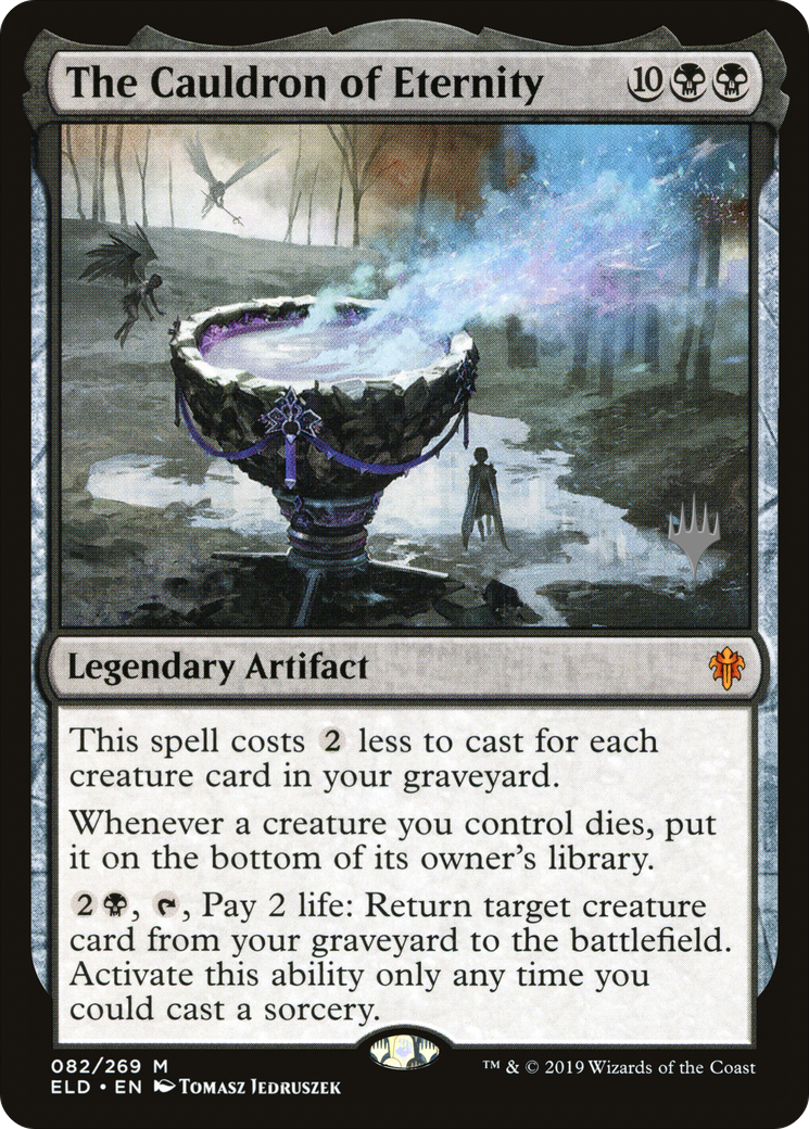 The Cauldron of Eternity (PELD-82P) - Throne of Eldraine Promos - Premium MTG Single from Wizards of the Coast - Just $0.33! Shop now at Game Crave Tournament Store