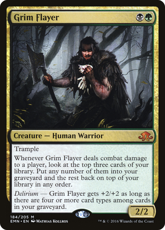Grim Flayer (EMN-184) - Eldritch Moon - Premium MTG Single from Wizards of the Coast - Just $0.40! Shop now at Game Crave Tournament Store