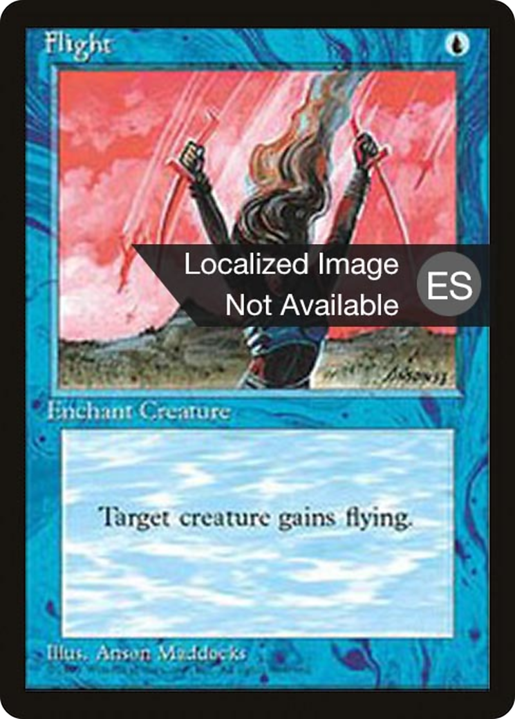 Flight (4BB-072) - Fourth Edition Foreign Black Border - Premium MTG Single from Wizards of the Coast - Just $0.29! Shop now at Game Crave Tournament Store