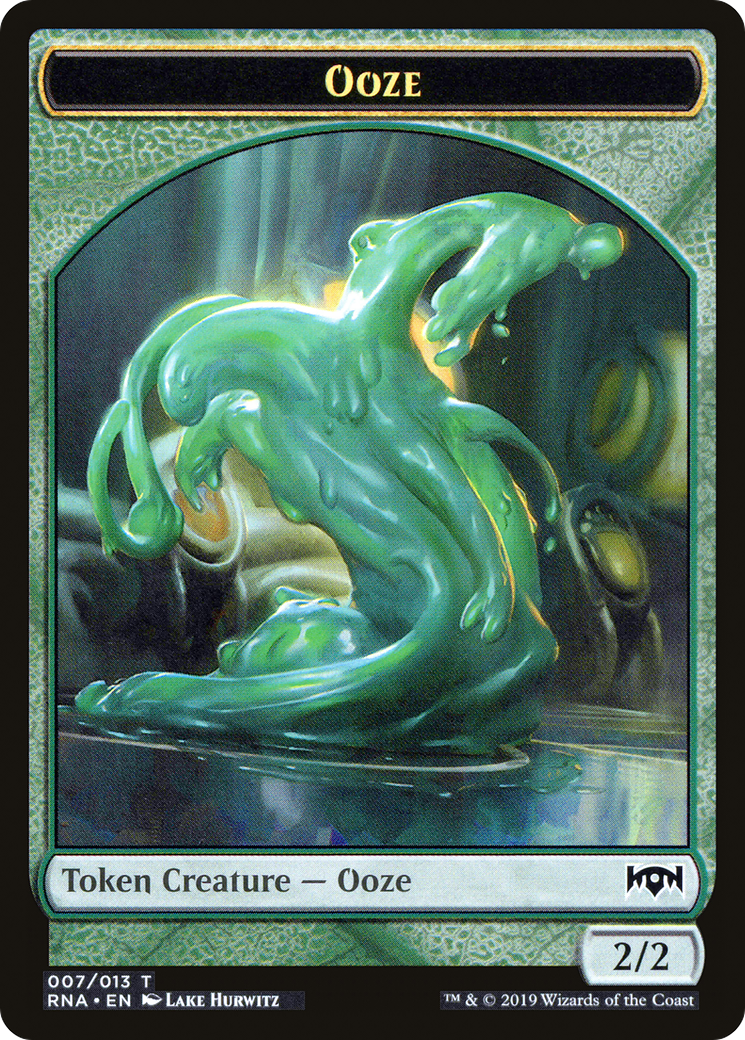 Ooze (TRNA-007) - Ravnica Allegiance Tokens - Premium MTG Single from Wizards of the Coast - Just $0.08! Shop now at Game Crave Tournament Store