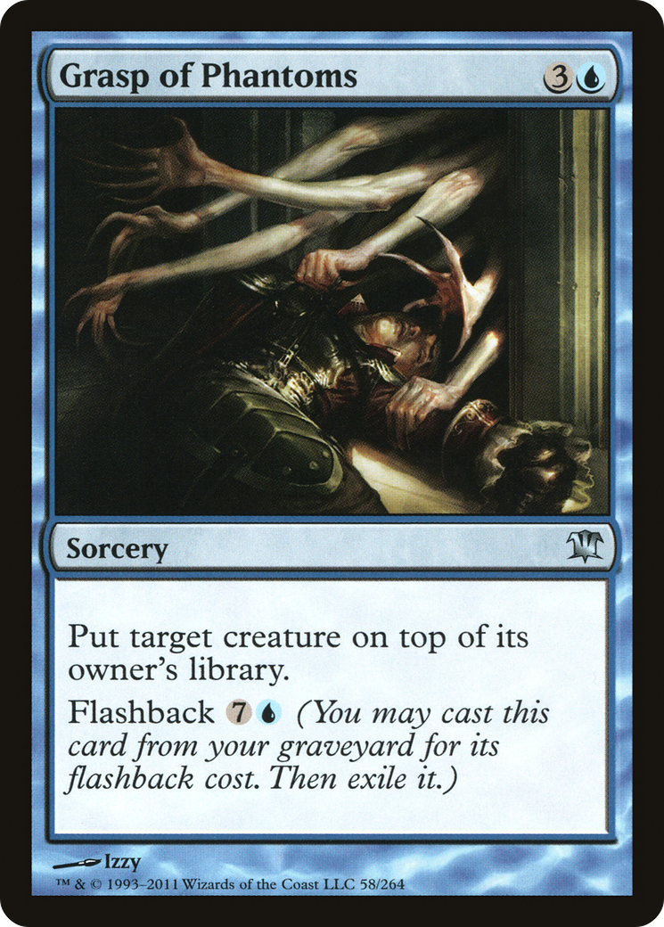 Grasp of Phantoms (ISD-058) - Innistrad - Premium MTG Single from Wizards of the Coast - Just $0.25! Shop now at Game Crave Tournament Store