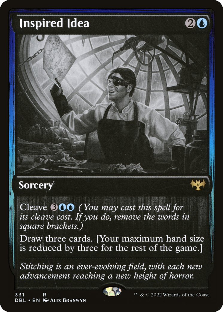 Inspired Idea (DBL-331) - Innistrad: Double Feature - Premium MTG Single from Wizards of the Coast - Just $0.08! Shop now at Game Crave Tournament Store