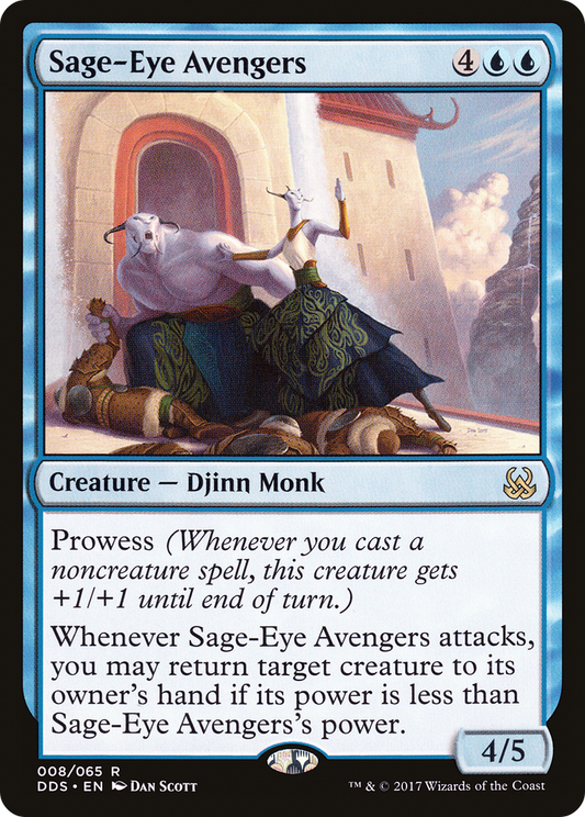 Sage-Eye Avengers (DDS-008) - Duel Decks: Mind vs. Might - Premium MTG Single from Wizards of the Coast - Just $0.25! Shop now at Game Crave Tournament Store