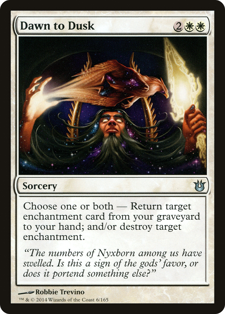 Dawn to Dusk (BNG-006) - Born of the Gods Foil - Premium MTG Single from Wizards of the Coast - Just $0.55! Shop now at Game Crave Tournament Store