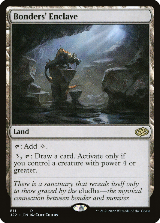 Bonders' Enclave (J22-811) - Jumpstart 2022 - Premium MTG Single from Wizards of the Coast - Just $0.13! Shop now at Game Crave Tournament Store