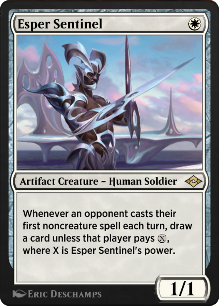 Esper Sentinel (J21-075) - Jumpstart: Historic Horizons - Premium MTG Single from Wizards of the Coast - Just $0! Shop now at Game Crave Tournament Store