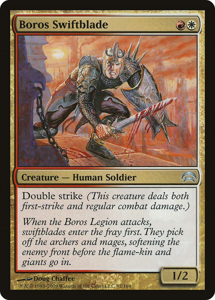 Boros Swiftblade (HOP-082) - Planechase - Premium MTG Single from Wizards of the Coast - Just $0.25! Shop now at Game Crave Tournament Store
