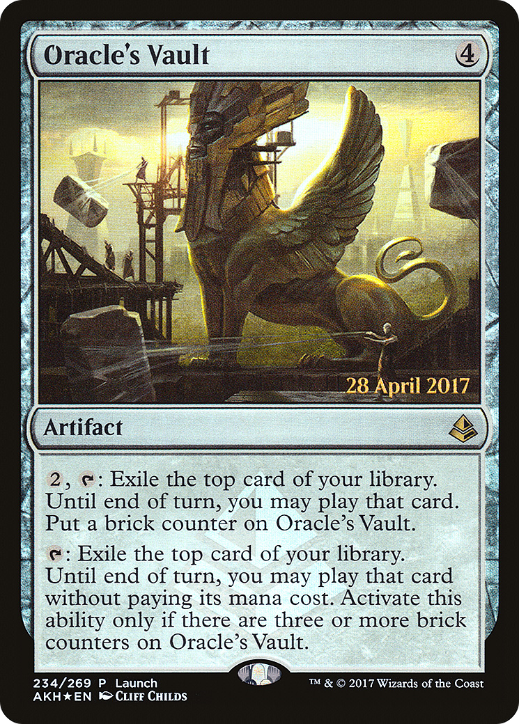 Oracle's Vault (PAKH-234) - Amonkhet Promos Foil - Premium MTG Single from Wizards of the Coast - Just $0.08! Shop now at Game Crave Tournament Store