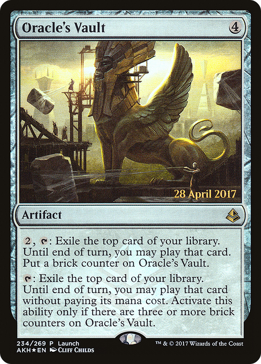 Oracle's Vault (PAKH-234) - Amonkhet Promos Foil - Premium MTG Single from Wizards of the Coast - Just $0.08! Shop now at Game Crave Tournament Store