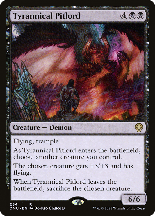 Tyrannical Pitlord (DMU-284) - Dominaria United - Premium MTG Single from Wizards of the Coast - Just $0.08! Shop now at Game Crave Tournament Store