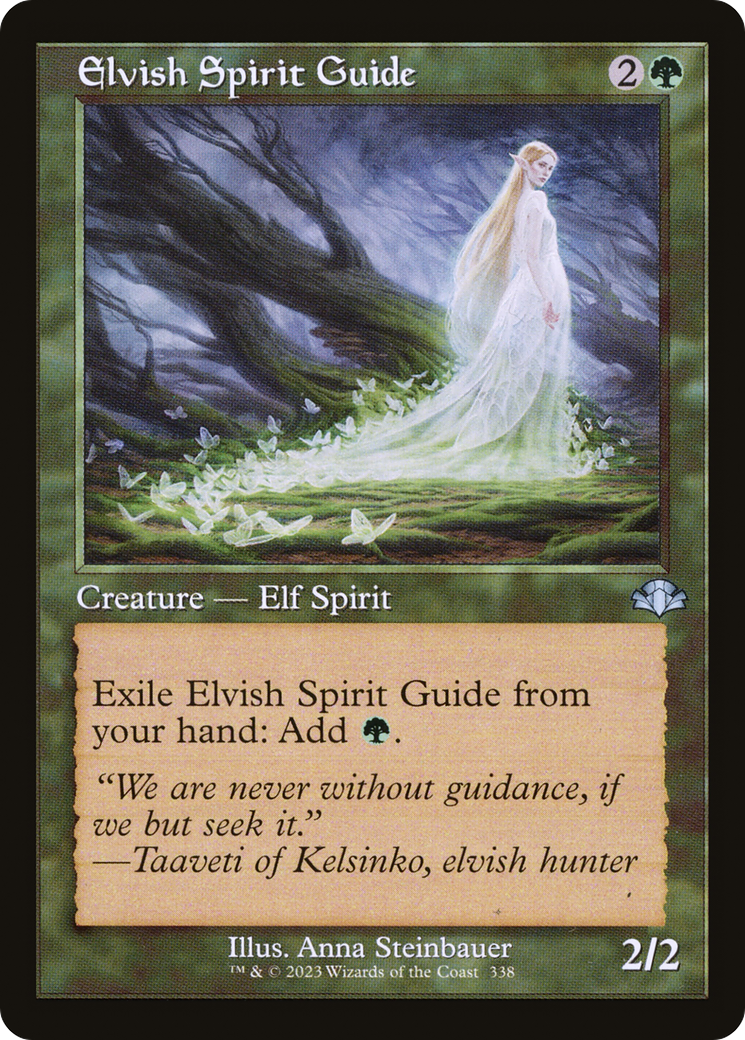 Elvish Spirit Guide (DMR-338) - Dominaria Remastered - Premium MTG Single from Wizards of the Coast - Just $0.29! Shop now at Game Crave Tournament Store