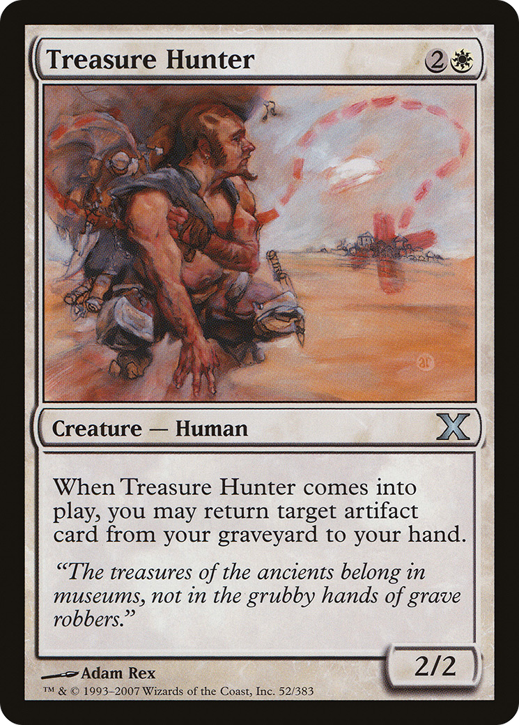 Treasure Hunter (10E-052) - Tenth Edition Foil - Premium MTG Single from Wizards of the Coast - Just $1.20! Shop now at Game Crave Tournament Store