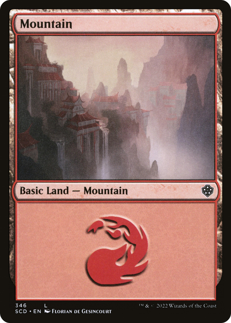 Mountain (SCD-346) - Starter Commander Decks - Premium MTG Single from Wizards of the Coast - Just $0.25! Shop now at Game Crave Tournament Store