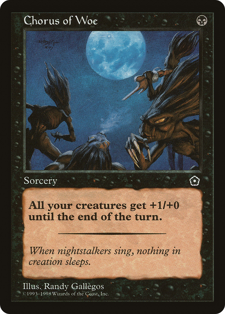 Chorus of Woe (P02-065) - Portal Second Age - Premium MTG Single from Wizards of the Coast - Just $0.08! Shop now at Game Crave Tournament Store