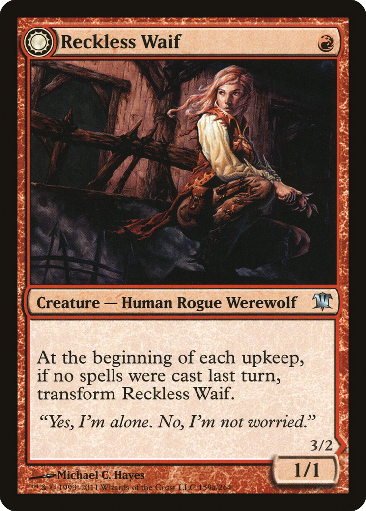 Reckless Waif // Merciless Predator (ISD-159) - Innistrad: (Double Faced Transform) - Premium MTG Single from Wizards of the Coast - Just $0.08! Shop now at Game Crave Tournament Store