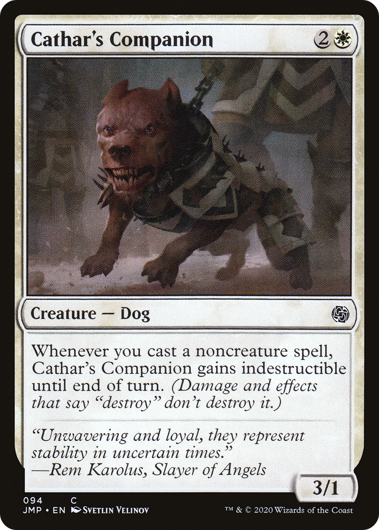 Cathar's Companion (JMP-094) - Jumpstart - Premium MTG Single from Wizards of the Coast - Just $0.08! Shop now at Game Crave Tournament Store