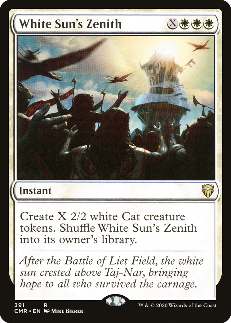 White Sun's Zenith (CMR-391) - Commander Legends - Premium MTG Single from Wizards of the Coast - Just $0.25! Shop now at Game Crave Tournament Store