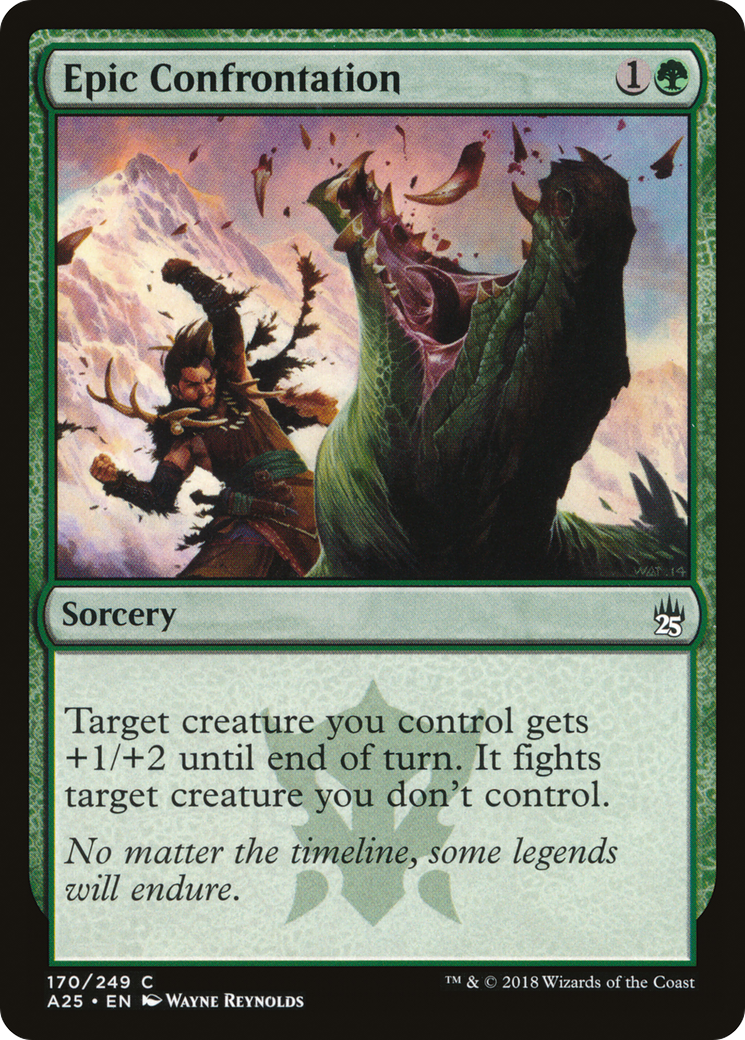 Epic Confrontation (A25-170) - Masters 25 - Premium MTG Single from Wizards of the Coast - Just $0.25! Shop now at Game Crave Tournament Store