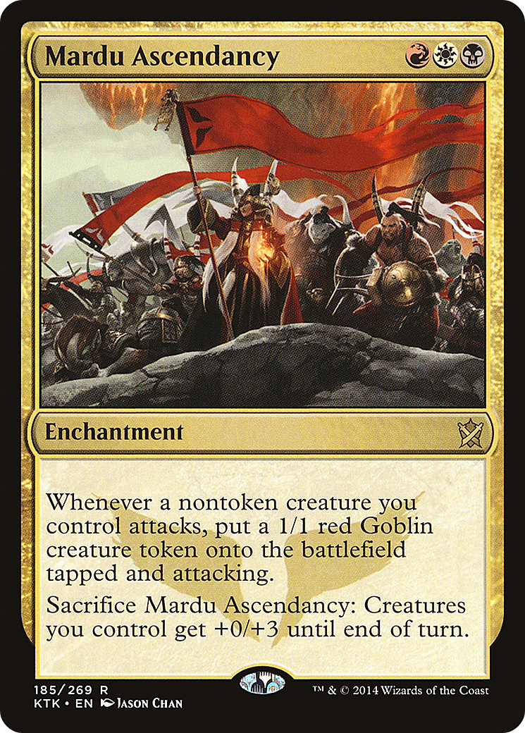 Mardu Ascendancy (KTK-185) - Khans of Tarkir - Premium MTG Single from Wizards of the Coast - Just $0.16! Shop now at Game Crave Tournament Store
