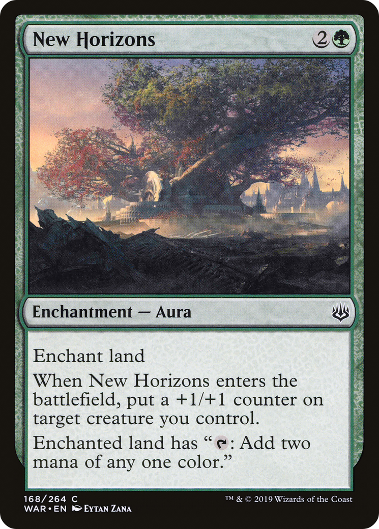New Horizons (WAR-168) - War of the Spark Foil - Premium MTG Single from Wizards of the Coast - Just $0.08! Shop now at Game Crave Tournament Store