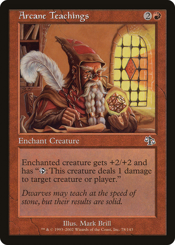 Arcane Teachings (JUD-078) - Judgment Foil - Premium MTG Single from Wizards of the Coast - Just $0.12! Shop now at Game Crave Tournament Store