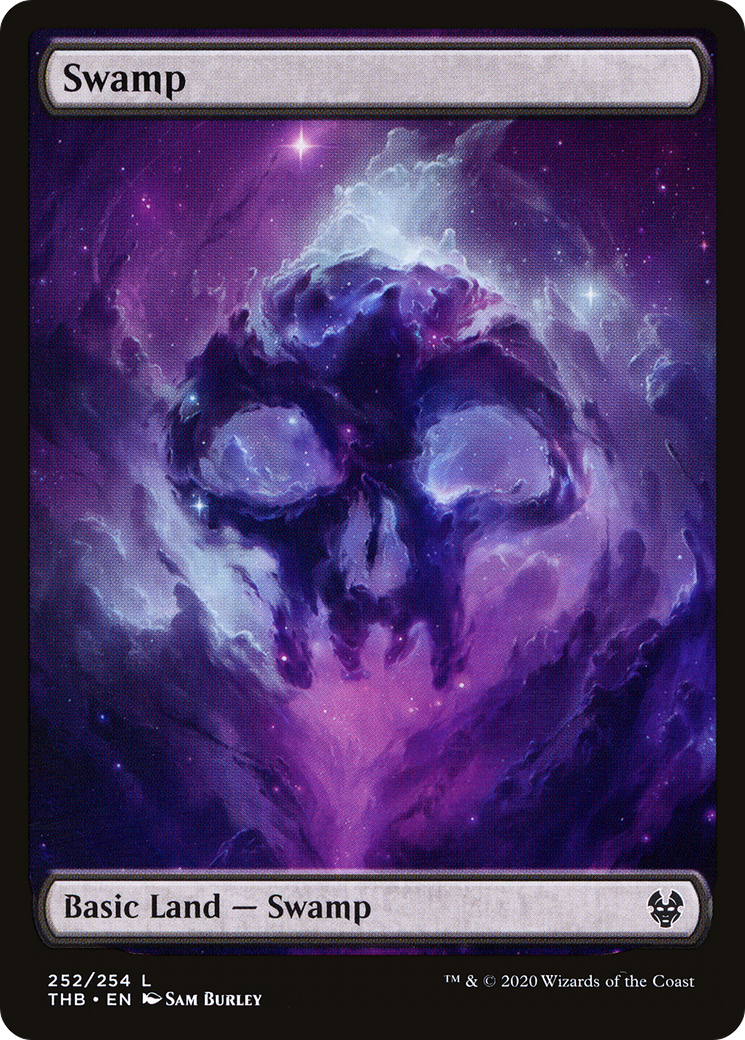 Swamp (THB-252) - Theros Beyond Death - Premium MTG Single from Wizards of the Coast - Just $0.34! Shop now at Game Crave Tournament Store