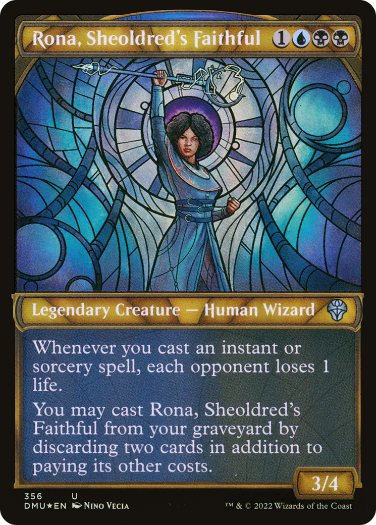 Rona, Sheoldred's Faithful (DMU-356) - Dominaria United: (Showcase) Foil - Premium MTG Single from Wizards of the Coast - Just $0.08! Shop now at Game Crave Tournament Store