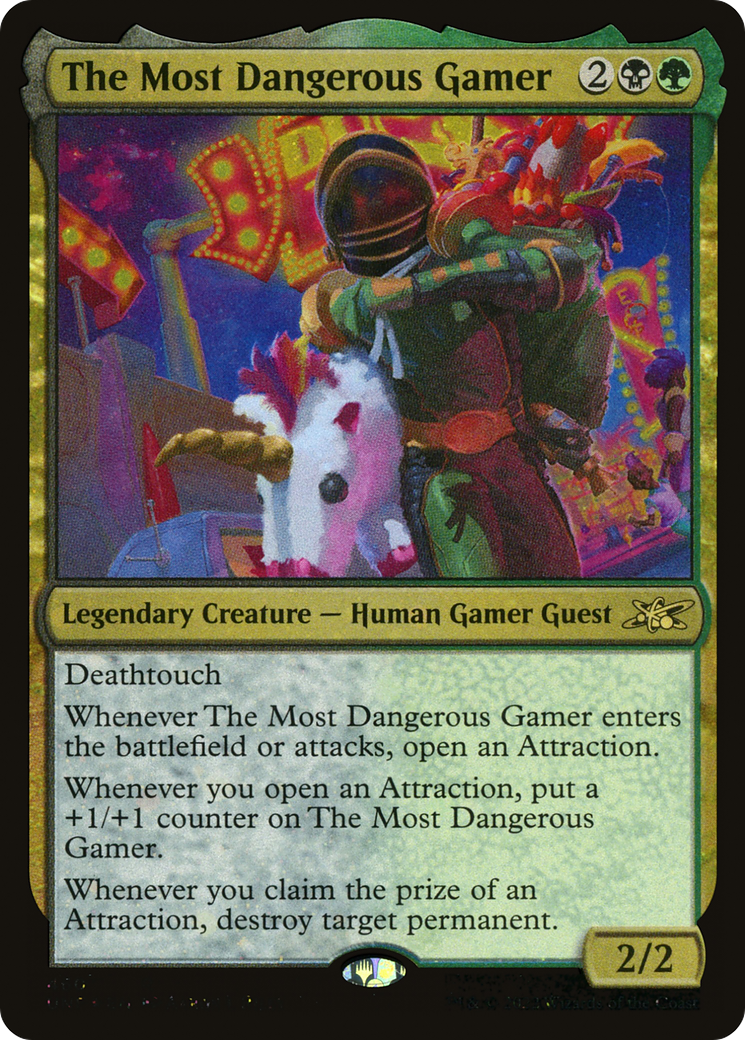 The Most Dangerous Gamer (UNF-460) - Unfinity Foil - Premium MTG Single from Wizards of the Coast - Just $0.08! Shop now at Game Crave Tournament Store