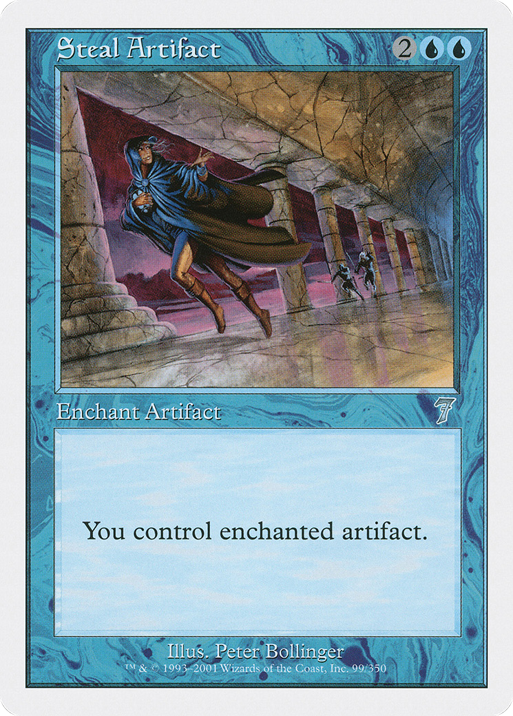 Steal Artifact (7ED-099) - Seventh Edition - Premium MTG Single from Wizards of the Coast - Just $0.08! Shop now at Game Crave Tournament Store