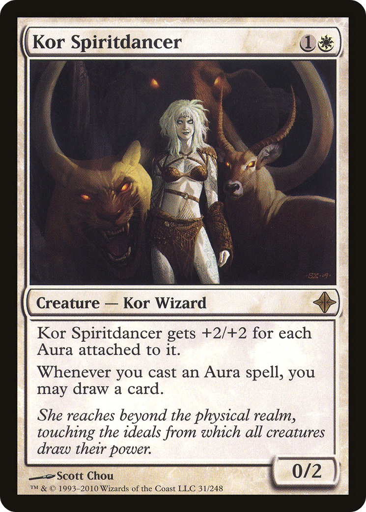 Kor Spiritdancer (ROE-031) - Rise of the Eldrazi - Premium MTG Single from Wizards of the Coast - Just $0.51! Shop now at Game Crave Tournament Store