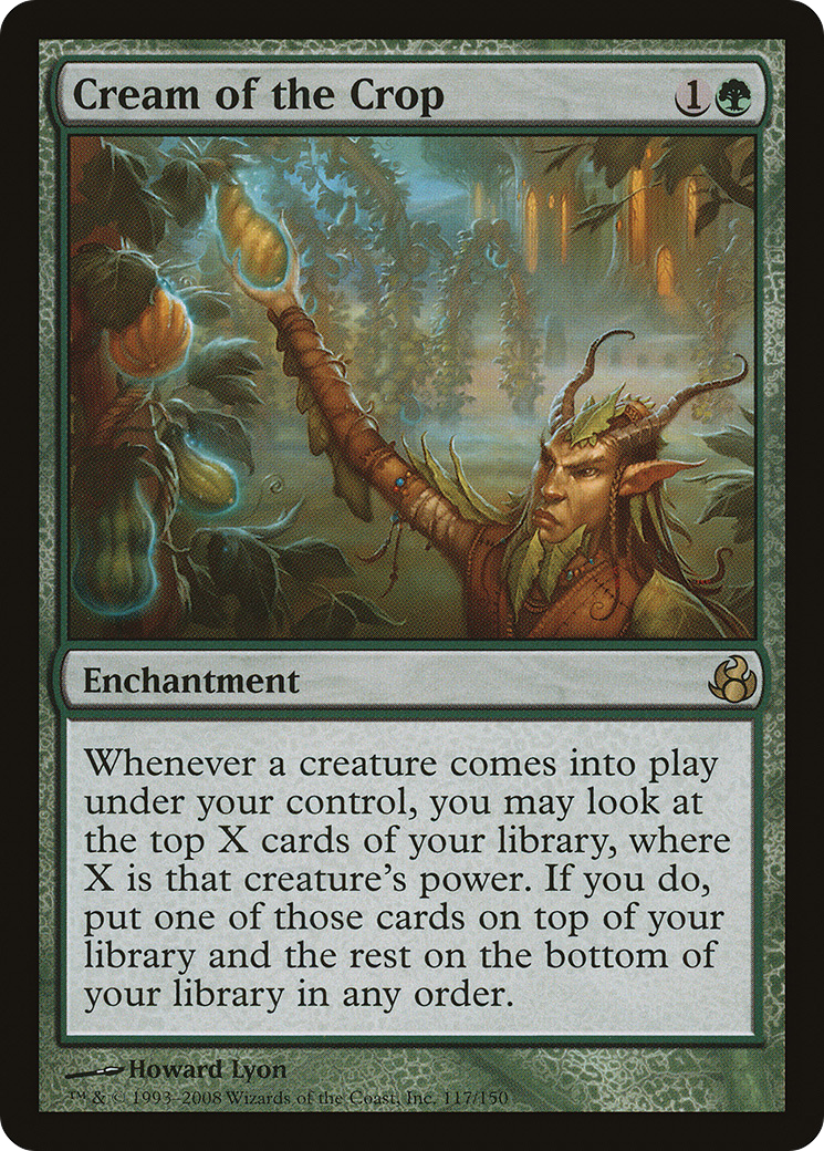 Cream of the Crop (MOR-117) - Morningtide - Premium MTG Single from Wizards of the Coast - Just $3.01! Shop now at Game Crave Tournament Store