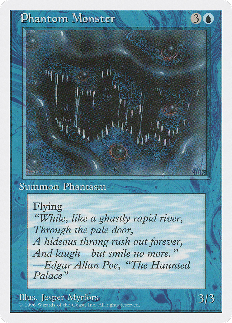 Phantom Monster (ITP-011) - Introductory Two-Player Set - Premium MTG Single from Wizards of the Coast - Just $0.48! Shop now at Game Crave Tournament Store