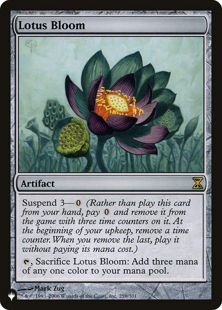 Lotus Bloom (PLIST-261) - The List - Premium MTG Single from Wizards of the Coast - Just $1.13! Shop now at Game Crave Tournament Store