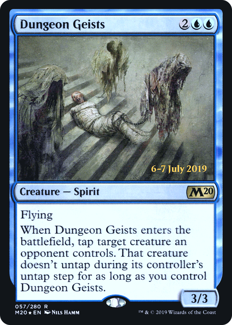 Dungeon Geists (PM20-57S) - Core Set 2020 Promos Foil - Premium MTG Single from Wizards of the Coast - Just $0.12! Shop now at Game Crave Tournament Store