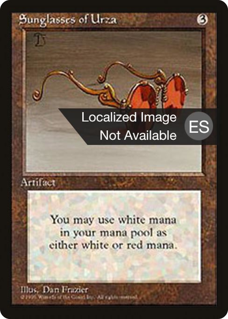 Sunglasses of Urza (4BB-347) - Fourth Edition Foreign Black Border - Premium MTG Single from Wizards of the Coast - Just $3.57! Shop now at Game Crave Tournament Store
