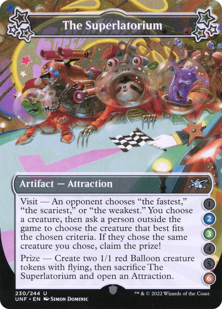The Superlatorium (UNF-230A) - Unfinity - Premium MTG Single from Wizards of the Coast - Just $0.25! Shop now at Game Crave Tournament Store