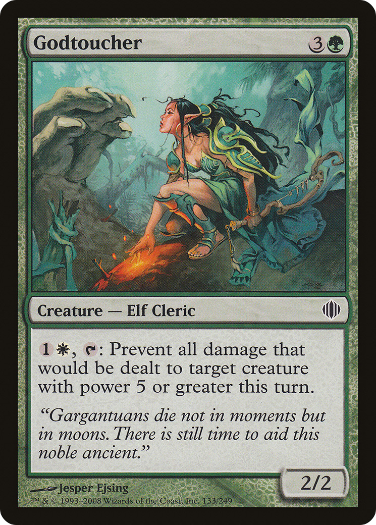 Godtoucher (ALA-133) - Shards of Alara - Premium MTG Single from Wizards of the Coast - Just $0.08! Shop now at Game Crave Tournament Store