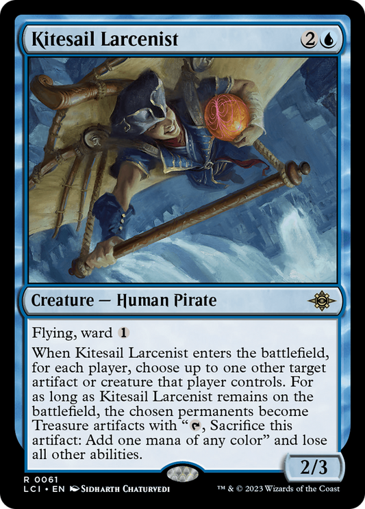 Kitesail Larcenist (LCI-061) - The Lost Caverns of Ixalan - Premium MTG Single from Wizards of the Coast - Just $0.26! Shop now at Game Crave Tournament Store