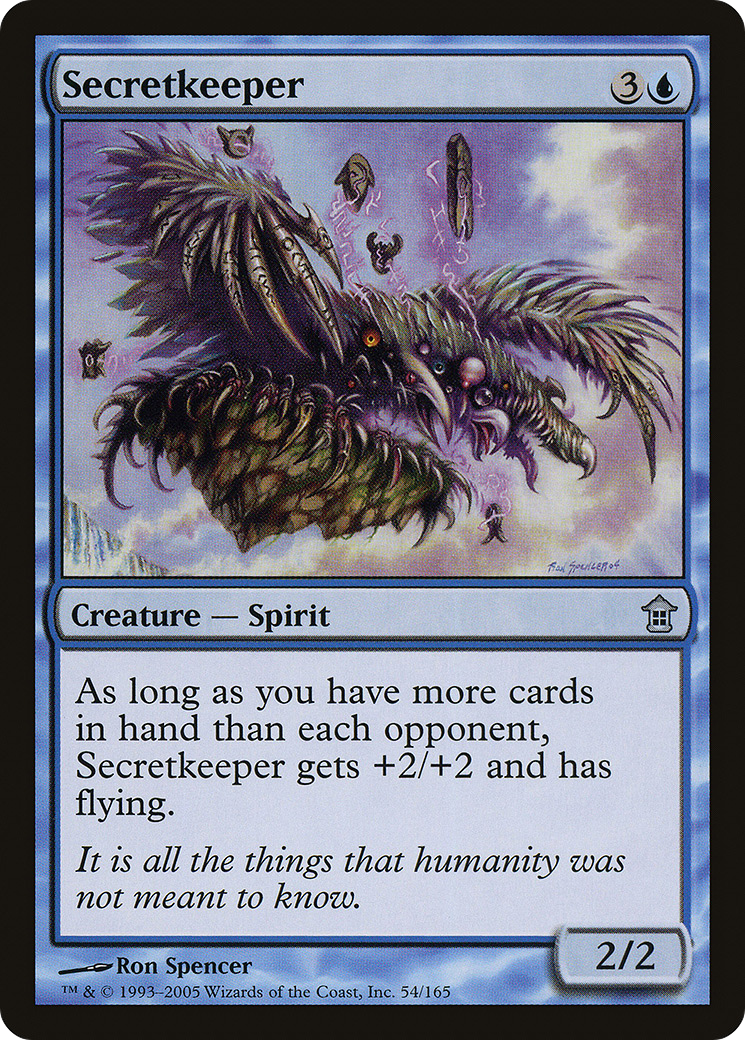 Secretkeeper (SOK-054) - Saviors of Kamigawa - Premium MTG Single from Wizards of the Coast - Just $0.25! Shop now at Game Crave Tournament Store