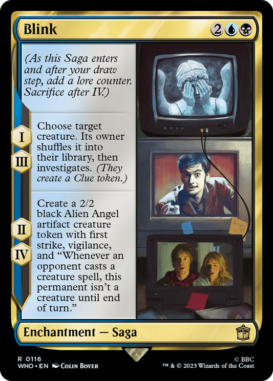 Blink (WHO-116) - Doctor Who - Premium MTG Single from Wizards of the Coast - Just $0.08! Shop now at Game Crave Tournament Store