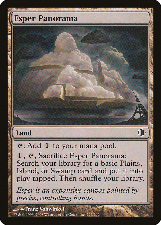 Esper Panorama (ALA-223) - Shards of Alara - Premium MTG Single from Wizards of the Coast - Just $0.08! Shop now at Game Crave Tournament Store