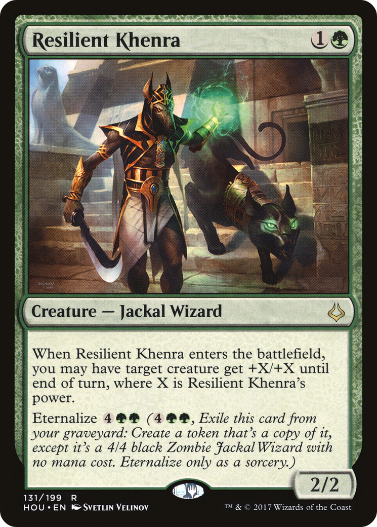 Resilient Khenra (HOU-131) - Hour of Devastation Foil - Premium MTG Single from Wizards of the Coast - Just $0.08! Shop now at Game Crave Tournament Store
