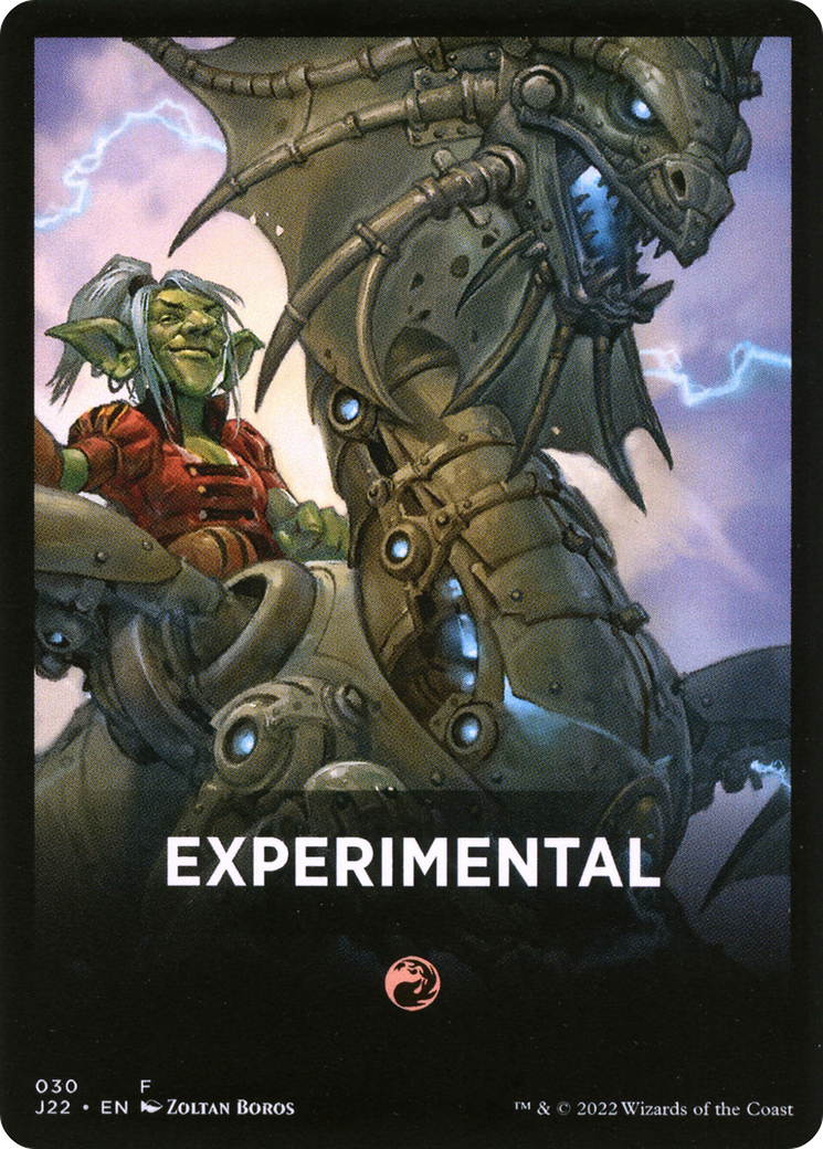 Experimental (FJ22-030) - Jumpstart 2022 Front Cards - Premium MTG Single from Wizards of the Coast - Just $0! Shop now at Game Crave Tournament Store