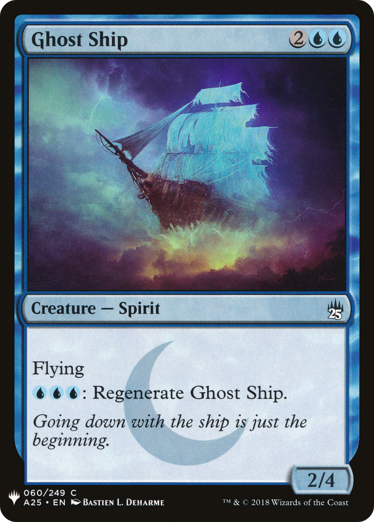 Ghost Ship (MB1-390) - Mystery Booster - Premium MTG Single from Wizards of the Coast - Just $0.08! Shop now at Game Crave Tournament Store