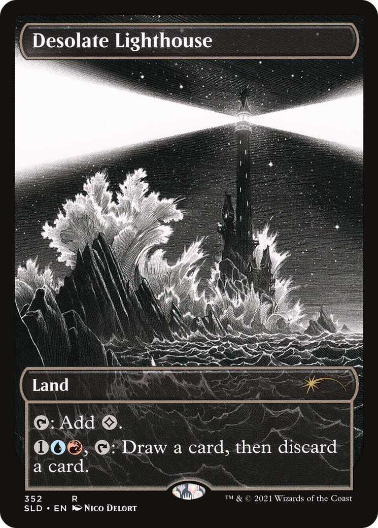 Desolate Lighthouse (SLD-352) - Secret Lair Drop - Premium MTG Single from Wizards of the Coast - Just $0.61! Shop now at Game Crave Tournament Store