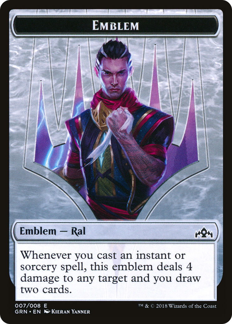 Ral, Izzet Viceroy Emblem (TGRN-007) - Guilds of Ravnica Tokens - Premium MTG Single from Wizards of the Coast - Just $0.08! Shop now at Game Crave Tournament Store